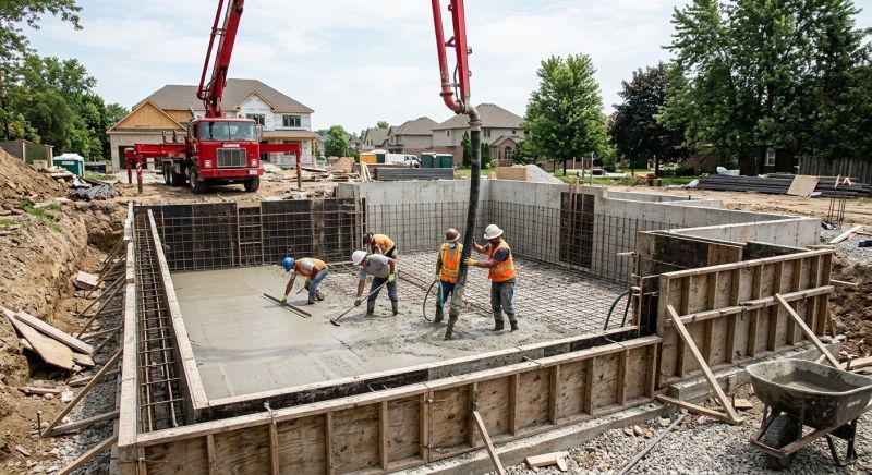 Concrete Foundation Installation Service